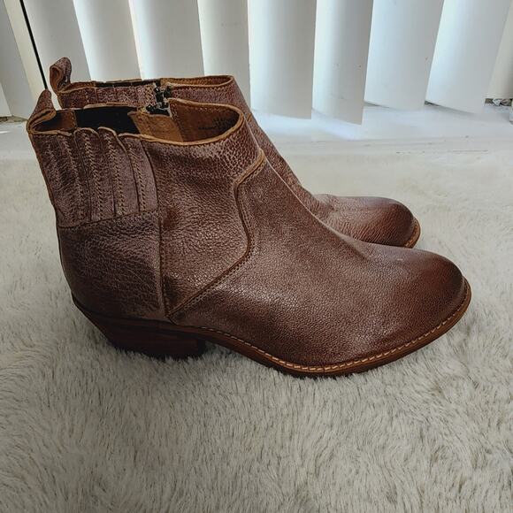 NEW Sofft Ardmore Leather Chelsea Ankle Boot in Sand Brown - Picture 4 of 11